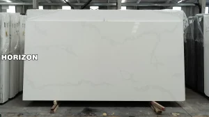 Quartz Slabs Calacatta Surface 1007 For Countertops Horizon China