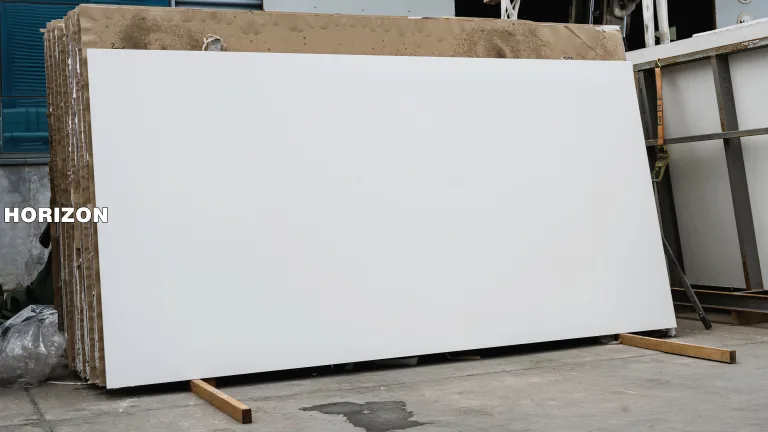 PURE WHITE ES1000 BEST QUARTZ STONE SLAB - HORIZON QUARTZ