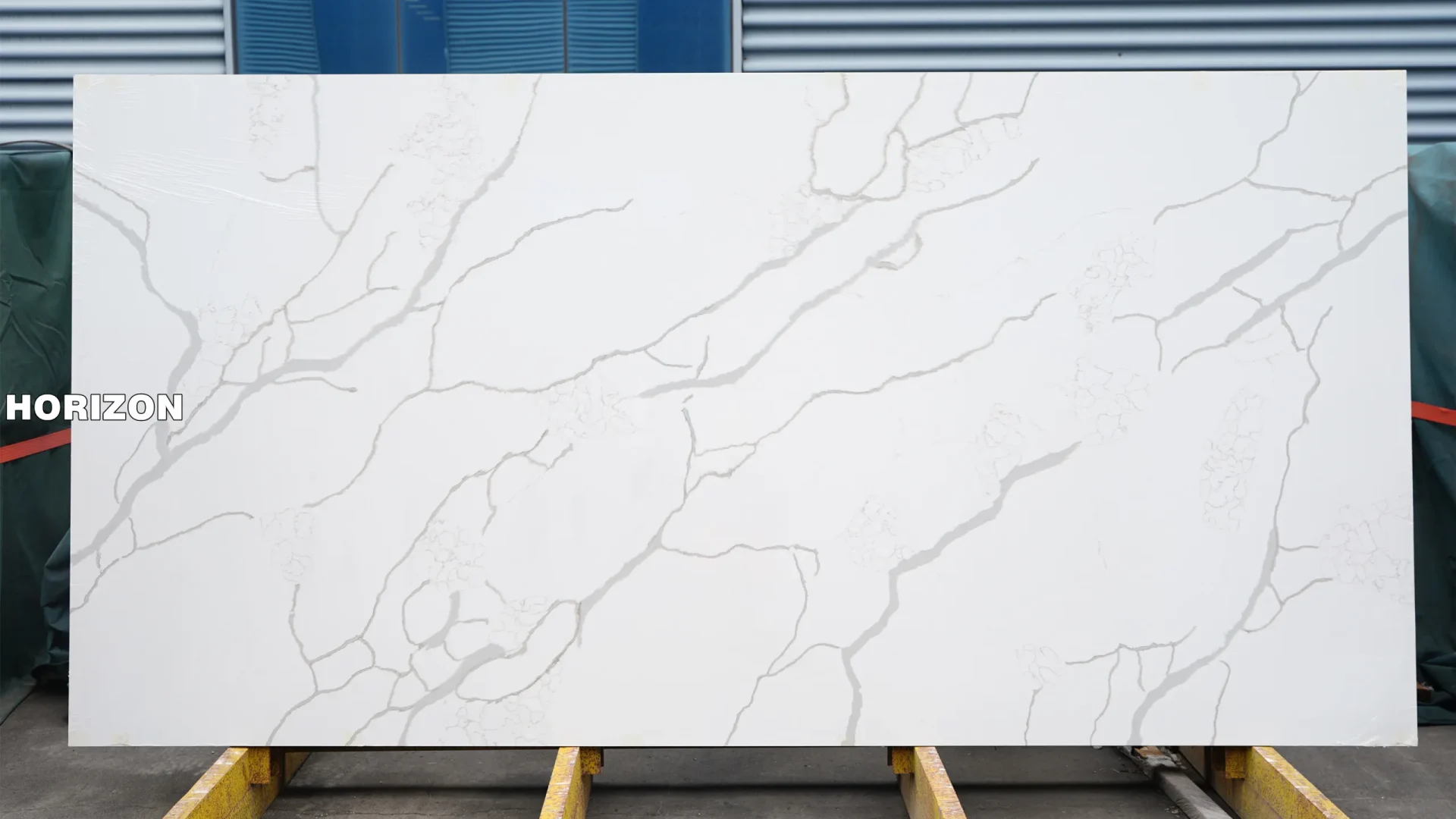 QUARTZ CALACATTA 1003 BEST QUARTZ STONE SLAB - HORIZON QUARTZ