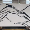 QUARTZ CALACATTA 1008-3 BEST QUARTZ STONE SLAB - HORIZON QUARTZ