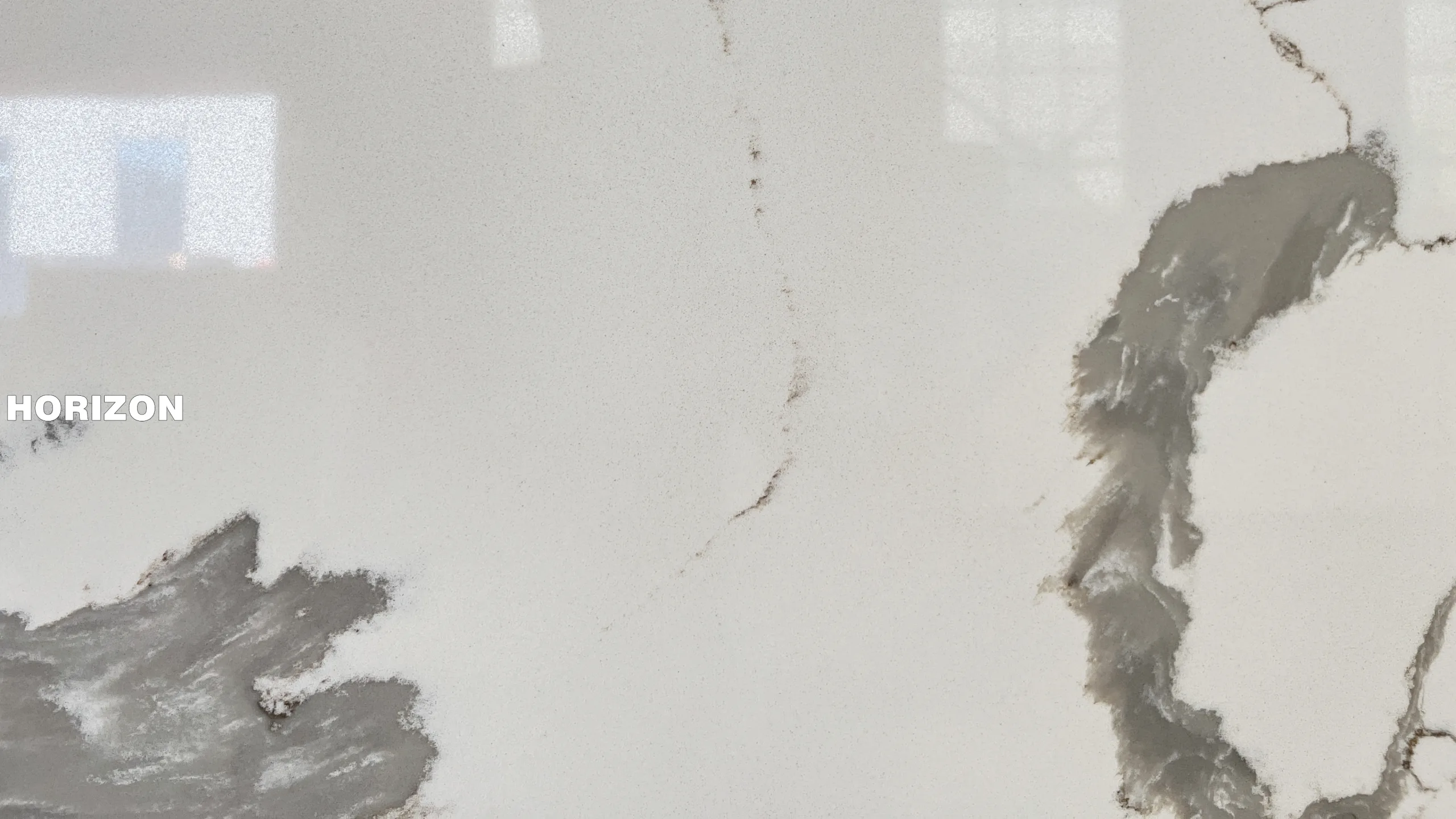QUARTZ CALACATTA 1015 CLOSE UP 1 BEST QUARTZ STONE SLAB - HORIZON QUARTZ