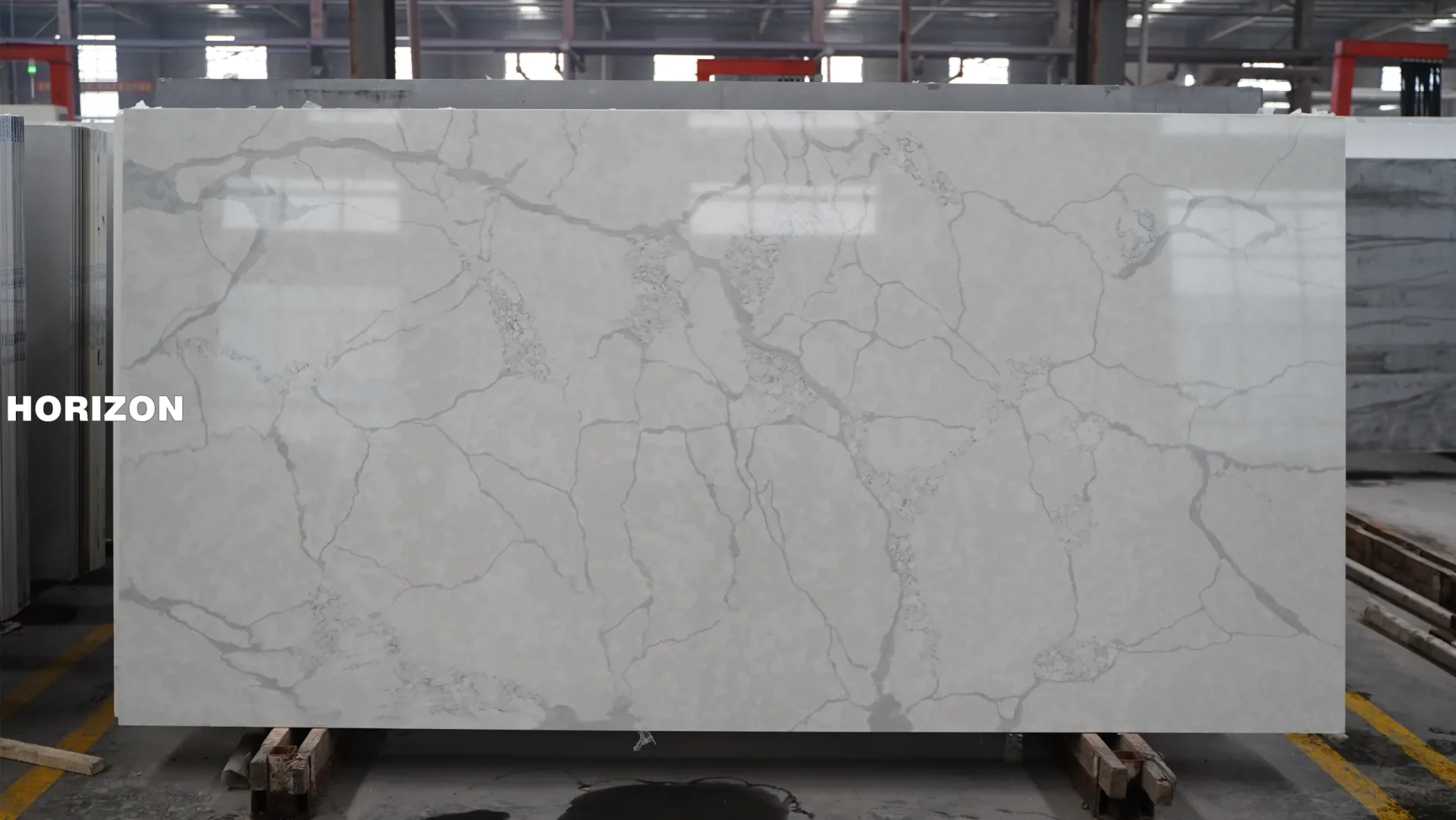 QUARTZ CALACATTA 1016 BEST QUARTZ STONE SLAB - HORIZON QUARTZ