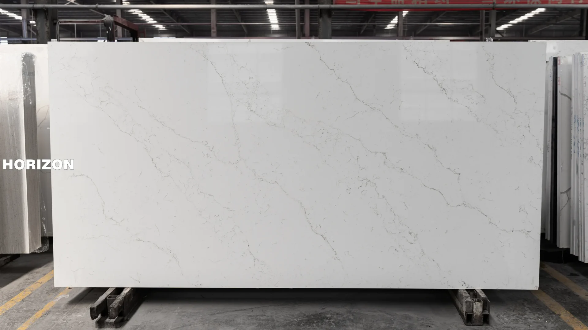 QUARTZ CALACATTA 1018 BEST QUARTZ STONE SLAB - HORIZON QUARTZ