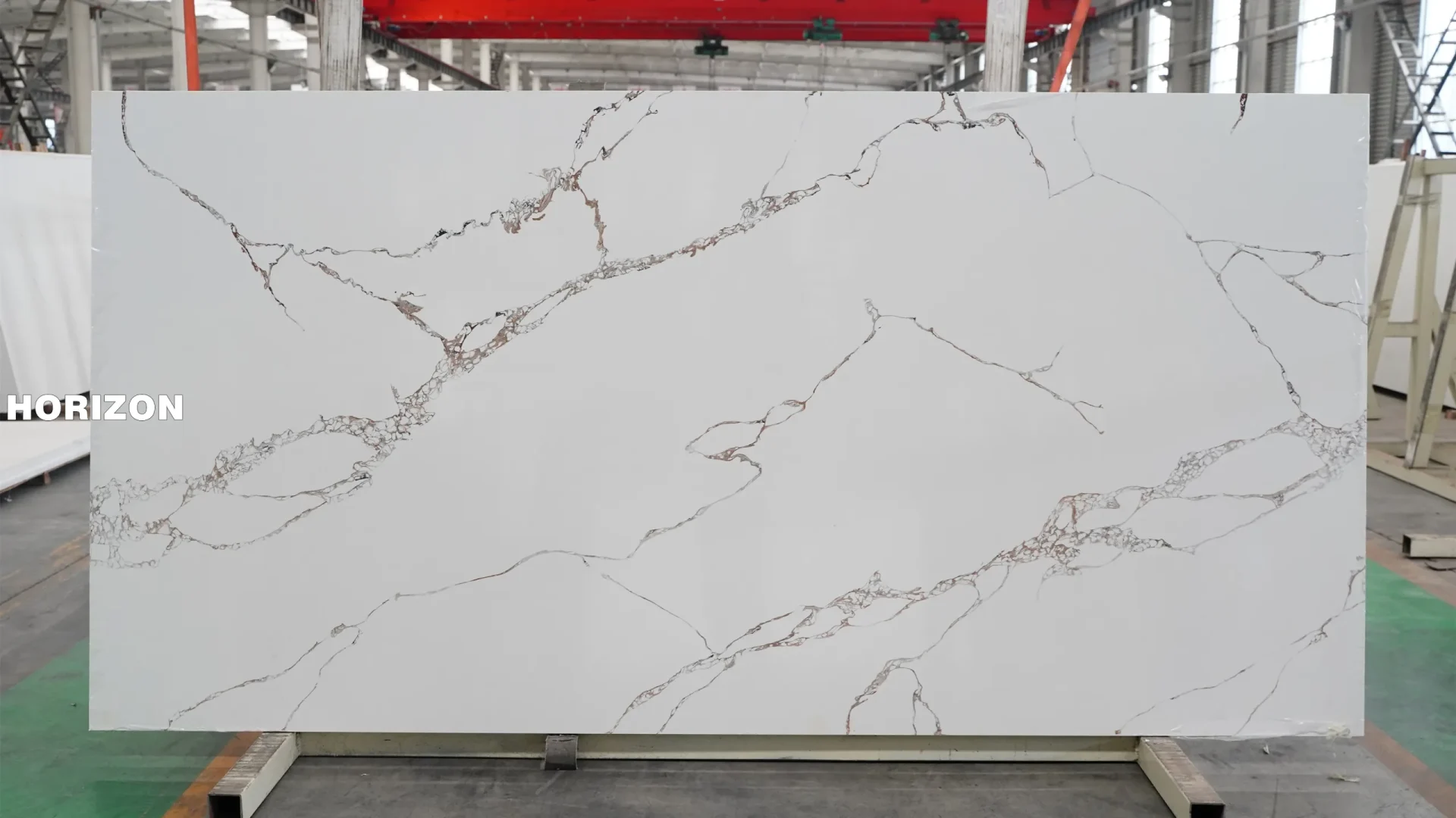 QUARTZ CALACATTA 1127 BEST QUARTZ STONE SLAB - HORIZON QUARTZ