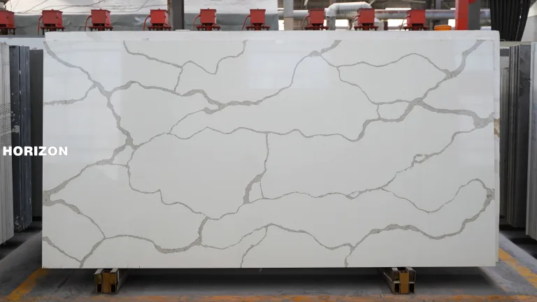 QUARTZ CALACATTA 1399 BEST QUARTZ STONE SLAB - HORIZON QUARTZ