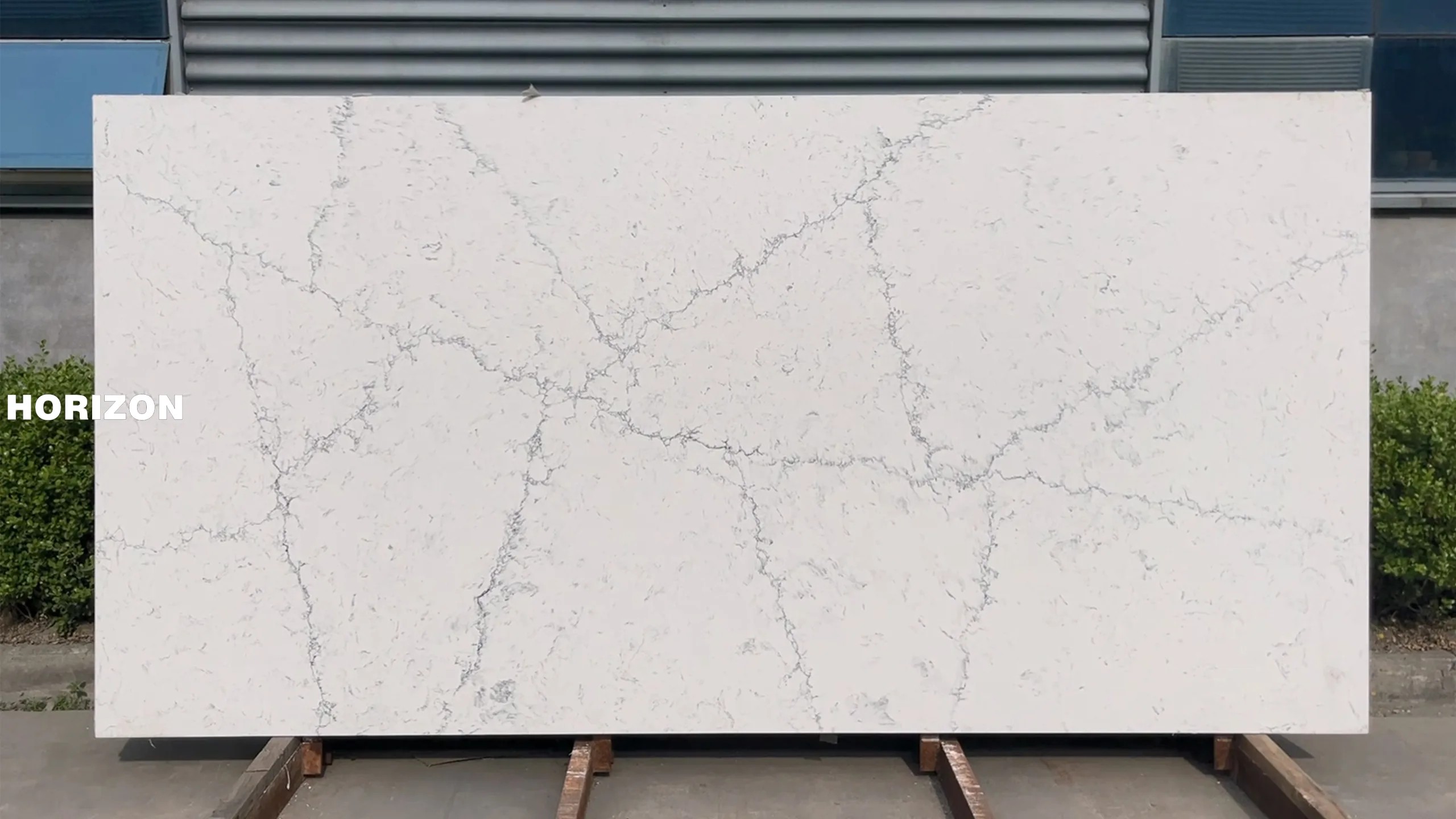 QUARTZ CALACATTA 5143 BEST QUARTZ STONE SLAB - HORIZON QUARTZ