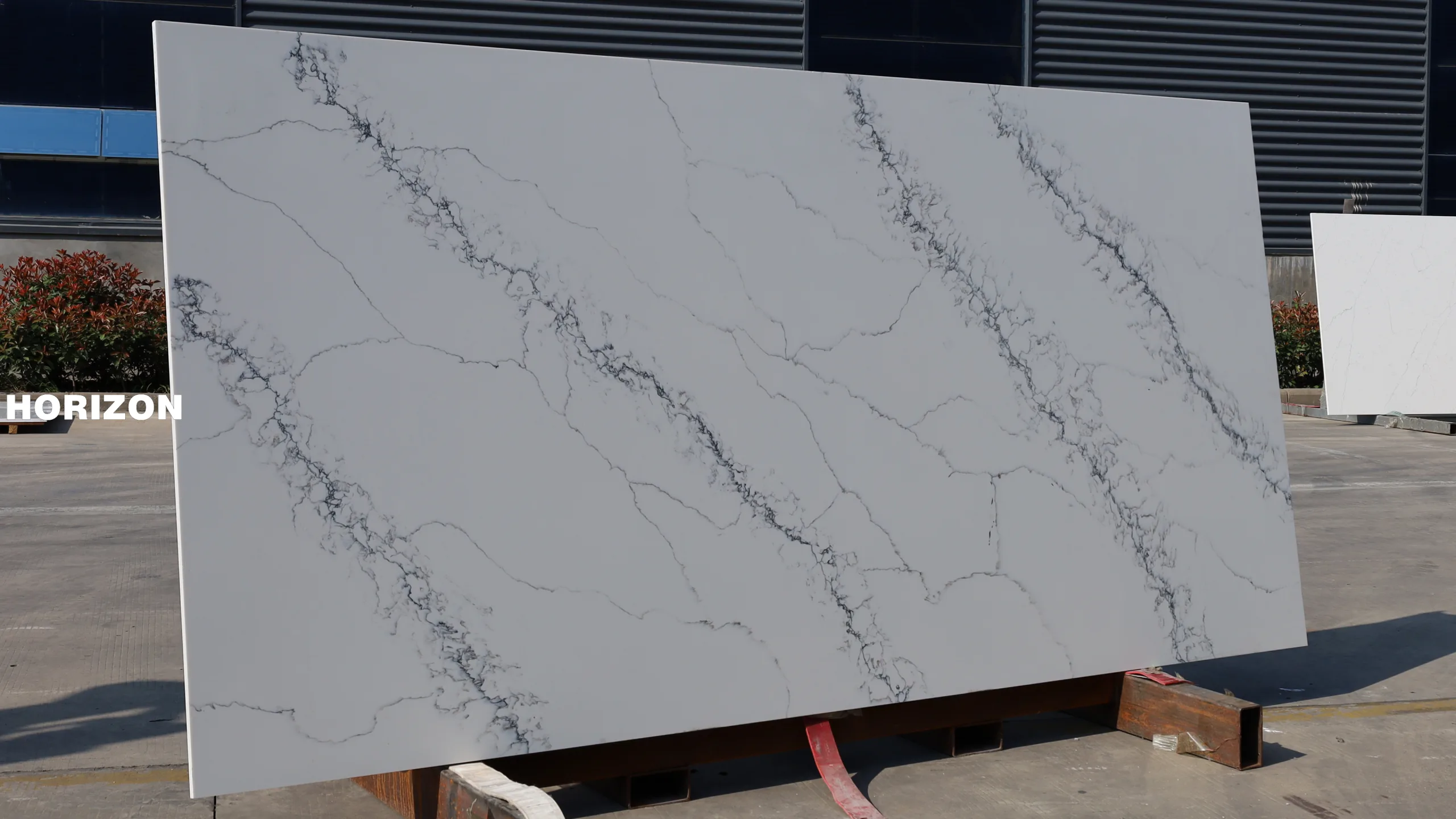 QUARTZ CALACATTA 6069 BEST QUARTZ STONE SLAB - HORIZON QUARTZ
