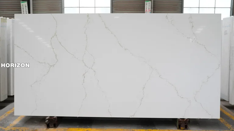 QUARTZ CALACATTA 6152 BEST QUARTZ STONE SLAB - HORIZON QUARTZ