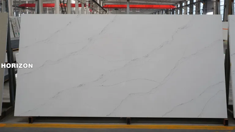 QUARTZ CALACATTA 6836 BEST QUARTZ STONE SLAB - HORIZON QUARTZ