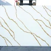 QUARTZ CALACATTA GOLD 1267 BEST QUARTZ STONE SLAB - HORIZON QUARTZ