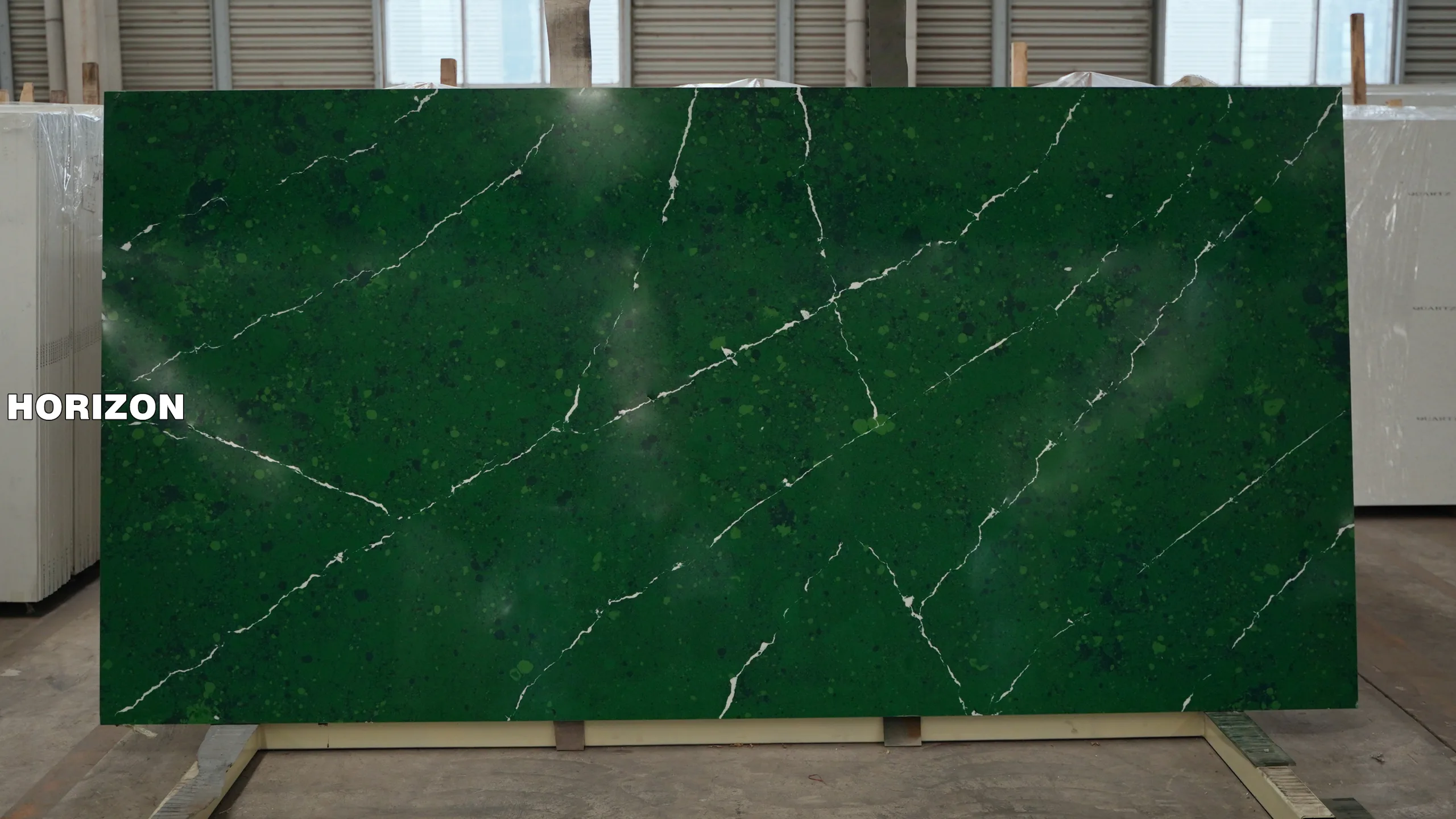 QUARTZ UNIQUE PATTERN 6737 BEST QUARTZ STONE SLAB - HORIZON QUARTZ