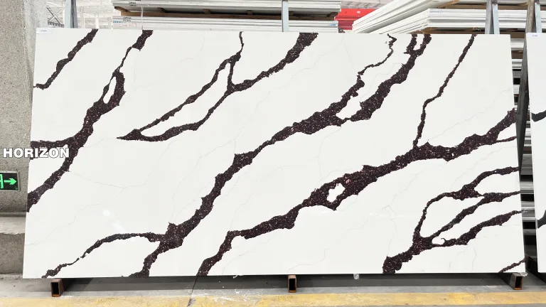 QUARTZ UNIQUE PATTERN 6764 BEST QUARTZ STONE SLAB - HORIZON QUARTZ