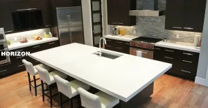 SUPER WHITE ES1600 (EXTREME WHITE) BEST QUARTZ STONE KITCHEN ISLAND- HORIZON QUARTZ SUPER WHITE ES1600 (EXTREME WHITE) BEST QUARTZ STONE KITCHEN ISLAND- HORIZON QUARTZ