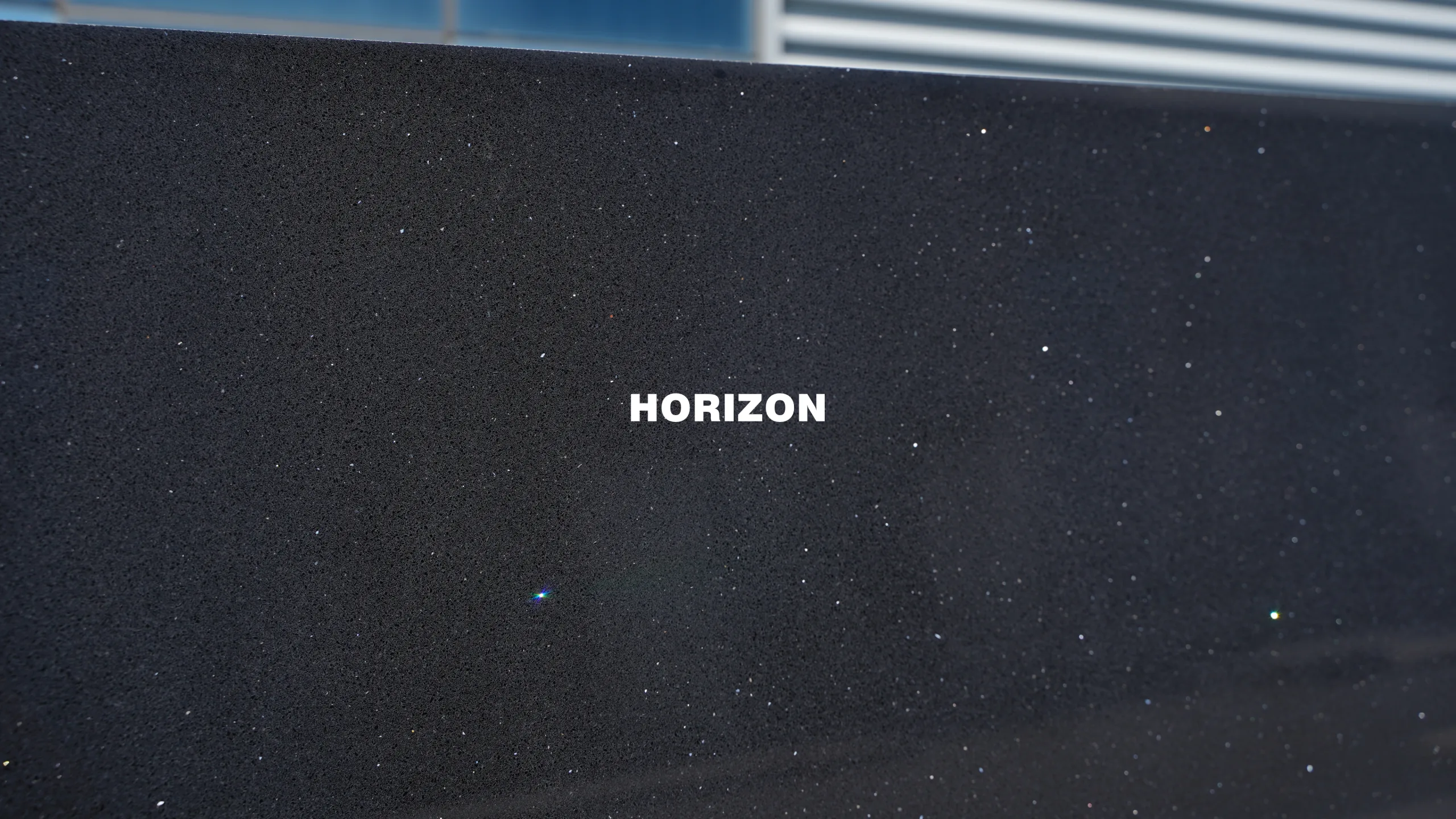 QUARTZ SKY BLACK ES1315 CLOSE UP 2 BEST QUARTZ STONE SLAB - HORIZON QUARTZ QUARTZ SKY BLACK ES1315 CLOSE UP 2 BEST QUARTZ STONE SLAB - HORIZON QUARTZ