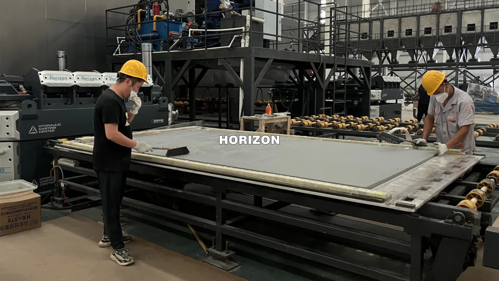 QUARTZ SLAB AFTER PRESS - HORIZON QUARTZ