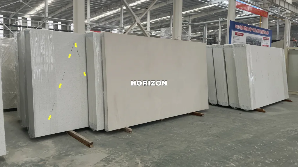 QUARTZ STONE SLABS FINISH PRODUCT - HORIZON QUARTZ