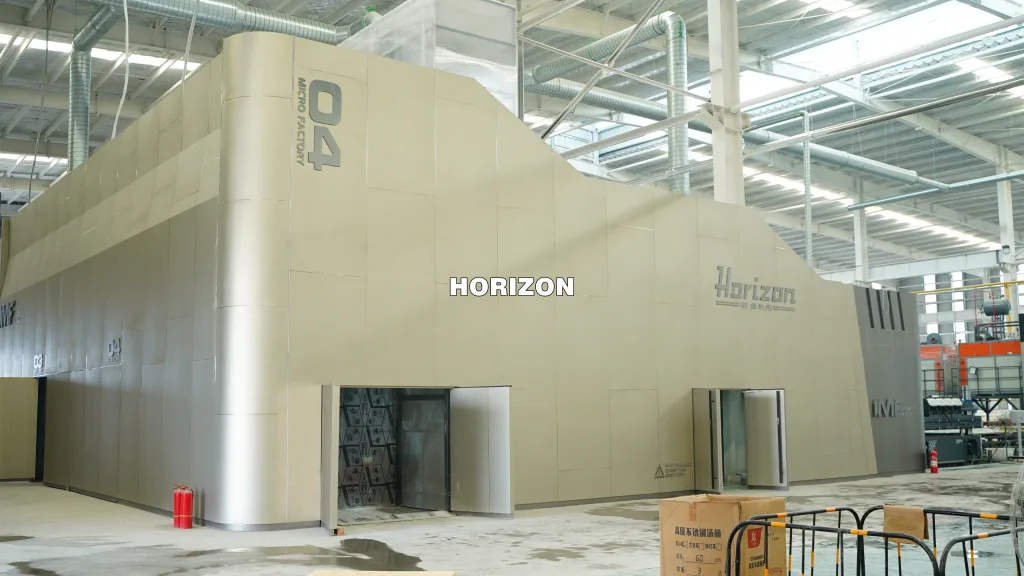 RAW MATERIALS DISTRIBUTION ROOM - HORIZON QUARTZ