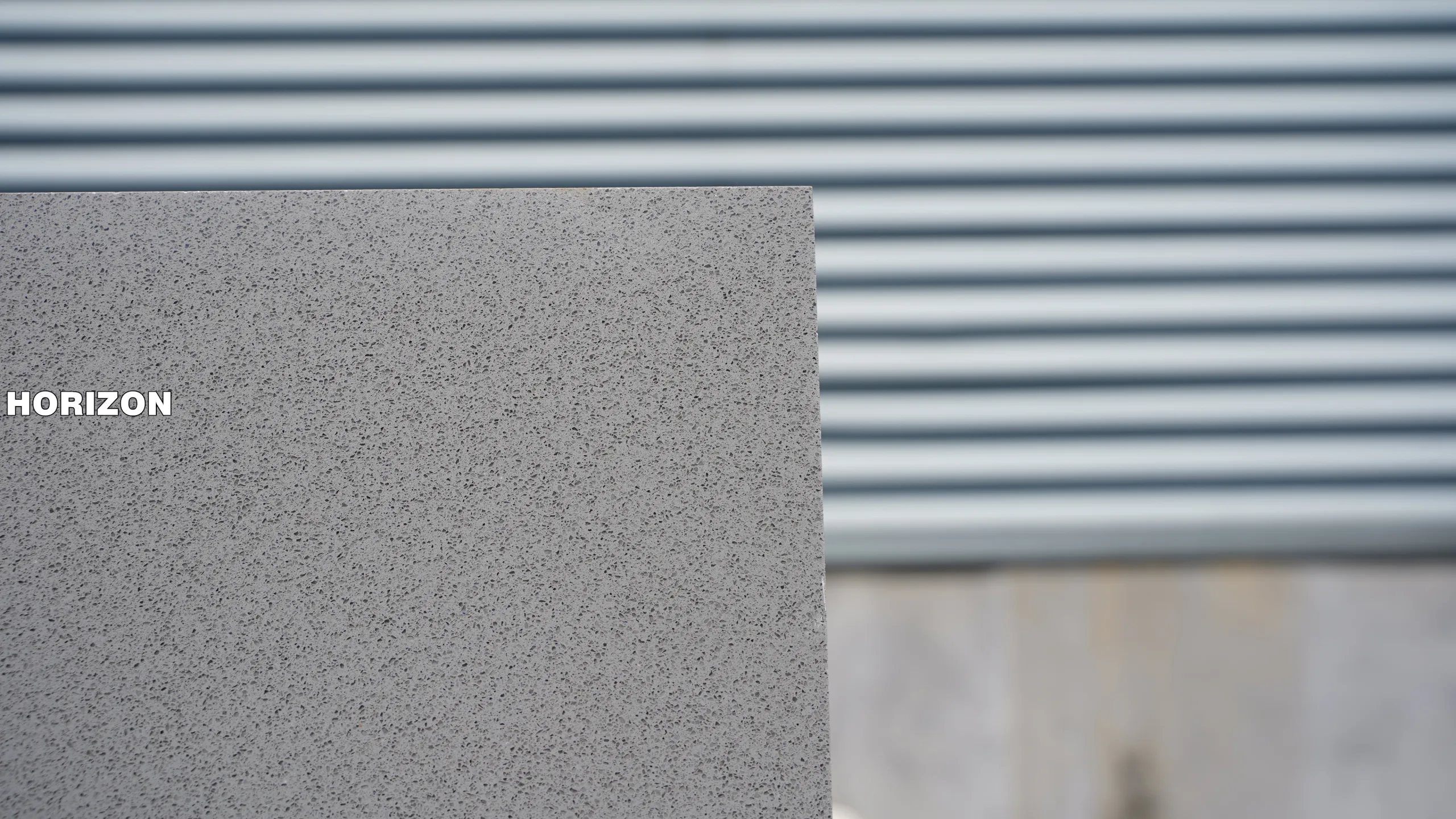 SMALL GRAIN SLATE GREY CLOSE UP 3 BEST QUARTZ STONE SLAB - HORIZON QUARTZ