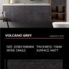 Volcano Grey Sintered Stone Matt 15mm Slab