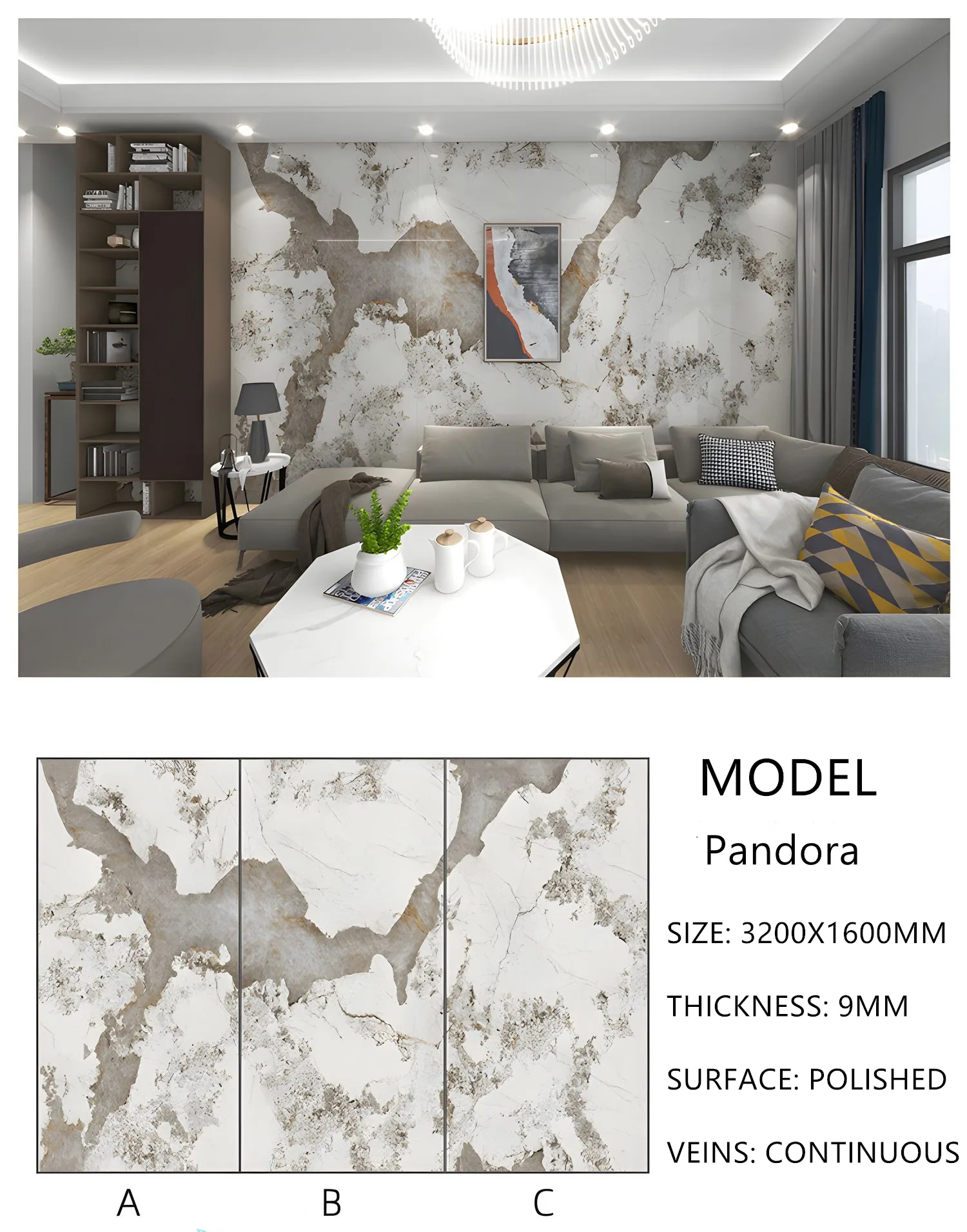 Sintered Stone Pandora