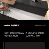 Kala Toner Sintered Stone Matt 15mm Slab