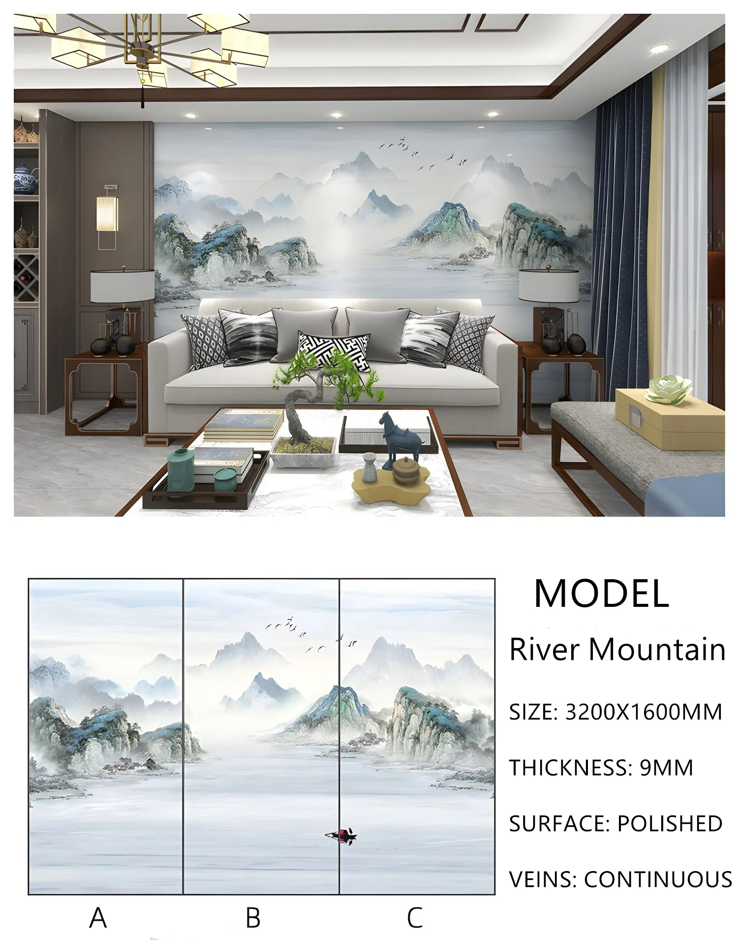 Sintered Stone River Mountain