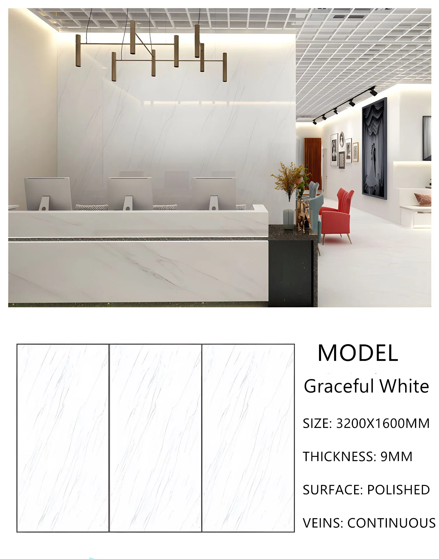 Sintered Stone Graceful White