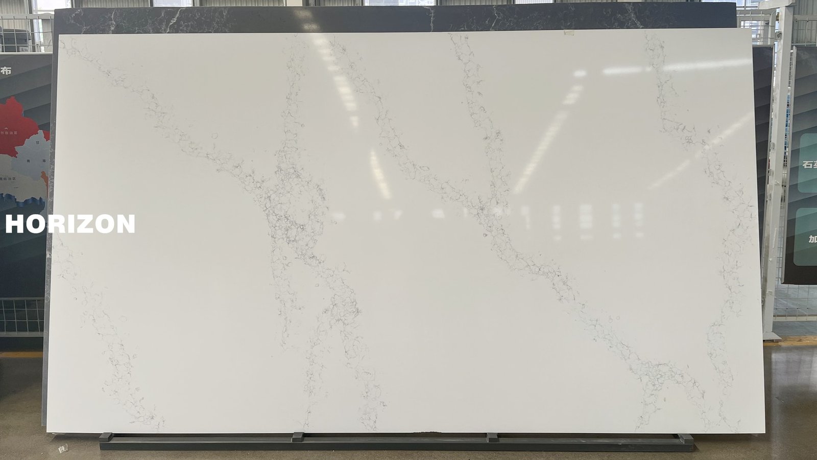 Automated Production Line Calacatta AU001 - Horizon Quartz