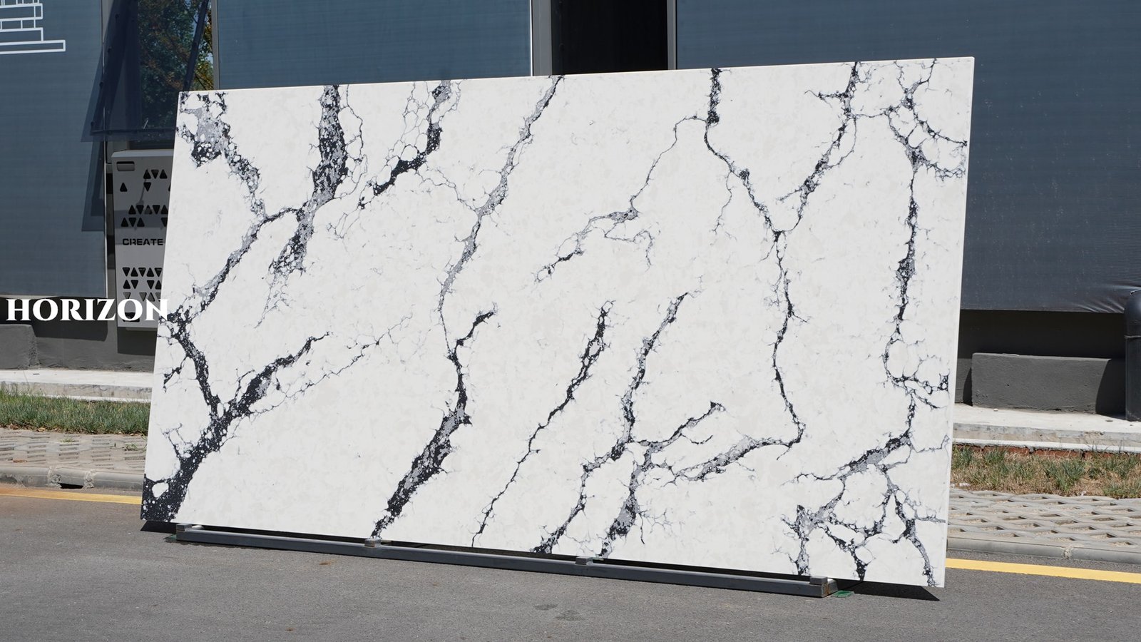 QUARTZ STONE NEW PATTERN DUVAL FOR COUNTERTOP 2 HORIZON QUARTZ